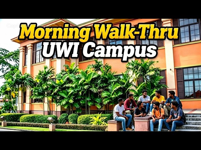 Morning Walk-Thru The University of the West Indies (UWI) Trinidad