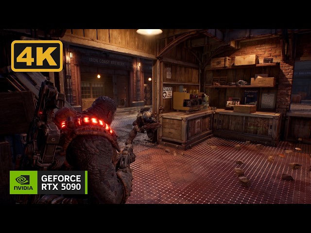 Gears of War: E-Day Multiplayer Gameplay [4K]