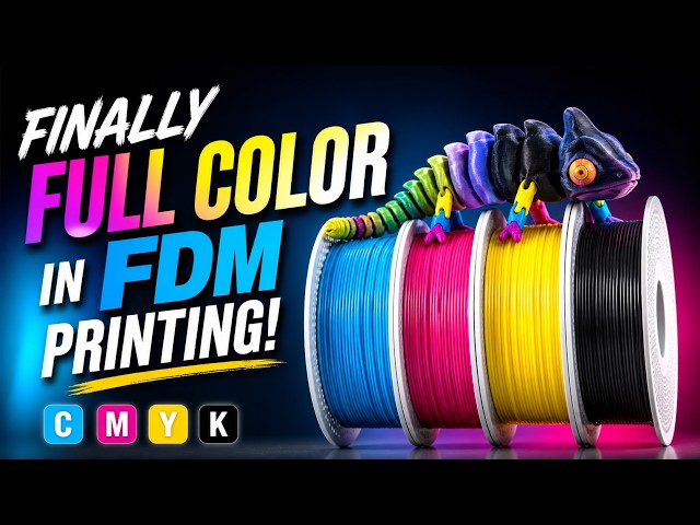 We Finally Cracked Full Color 3D Printing