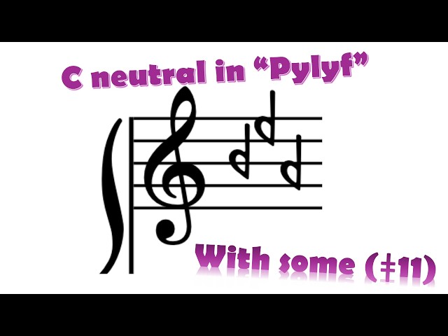 [Microtones + Conlang] Pylyf TRANSCRIPTION