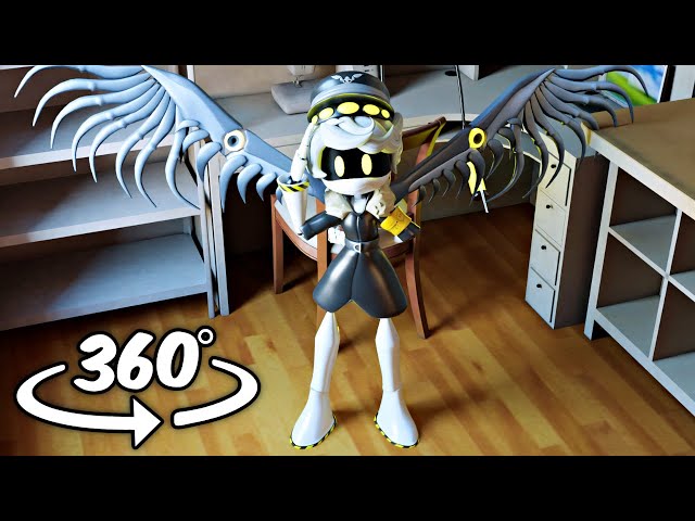 Murder Drones Attack: Uzi and N in Your House (VR)