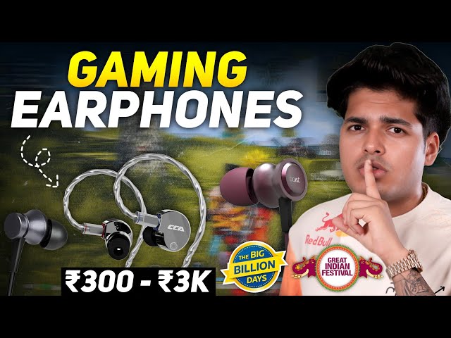 Best Type C/3.5mm Gaming Earphones For BGMI 🔥 Earphones For Gaming Under 500, 1000, 2000 Rs
