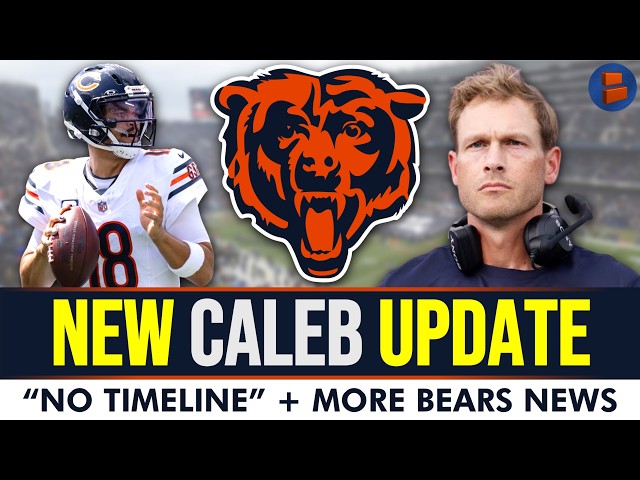 NEW Caleb Williams Injury Update From Ben Johnson + More Chicago Bears News