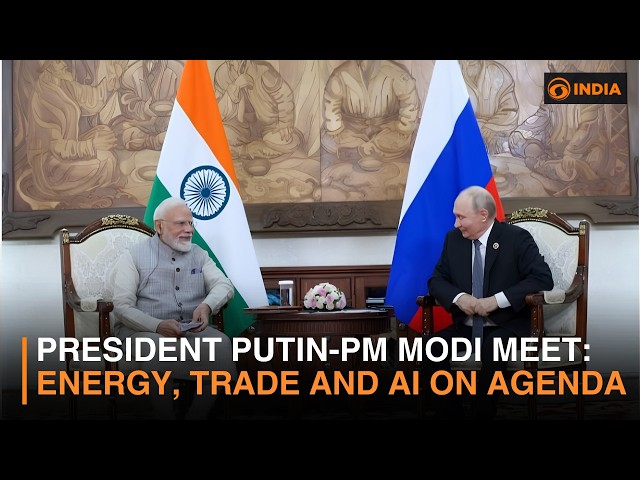 India-Russia Ties: President Putin-PM Modi Bilateral Meeting Takes Centre Stage