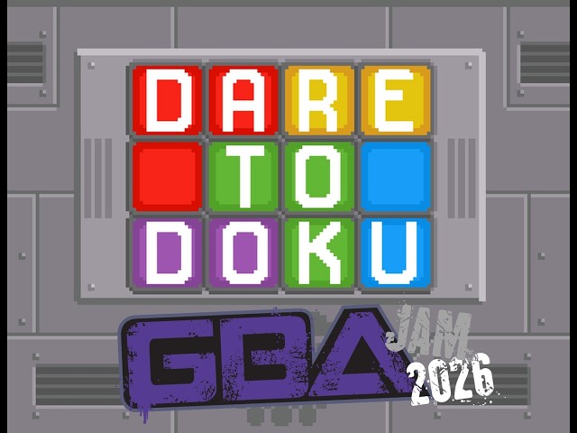 Dare To Doku - a GBA Jam 2026 entry