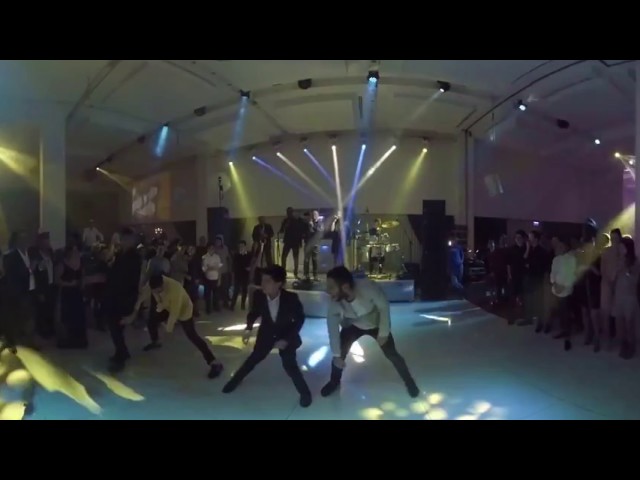 flash bar mitzvah boy dance