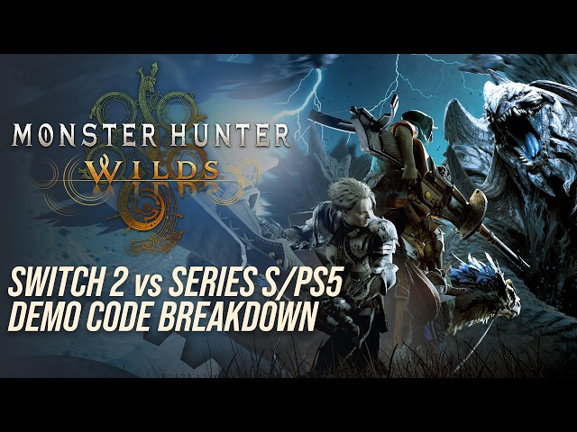 Monster Hunter Wilds Switch 2 Demo vs Xbox Series S/PS5 - This Is Looking Impressive