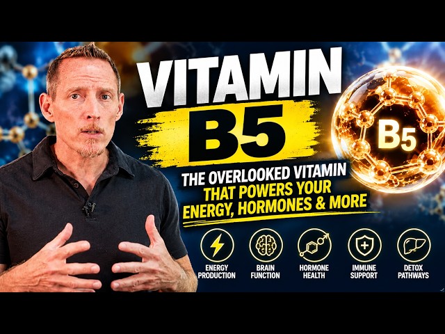 The Vitamin Most Doctors Overlook? Why B5 Matters More Than You Think