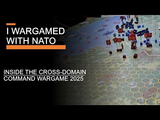 I Wargamed with NATO - Inside the Cross-Domain Command Wargame (2025)