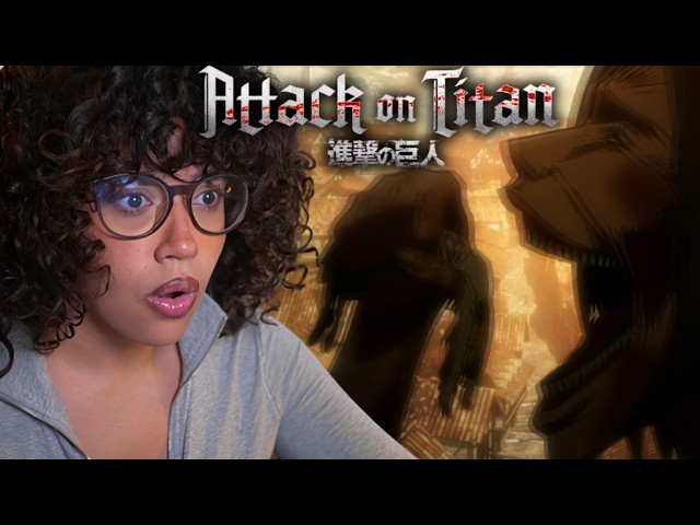 WATCHING ATTACK ON TITAN FOR THE FIRST TIME, why do they look like that lol | (S1, EPS 1-3 REACTION)