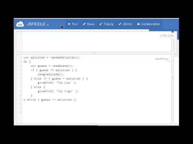 JavaScript Tutorial 1 (Part 1)