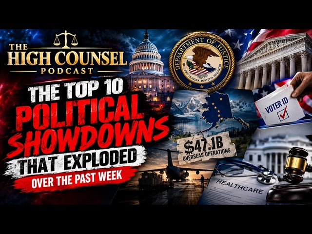 Midterm Meltdown: DOJ Lawsuits, $47B War Bills & The Alaska Ballot Trick | The High Counsel 📱