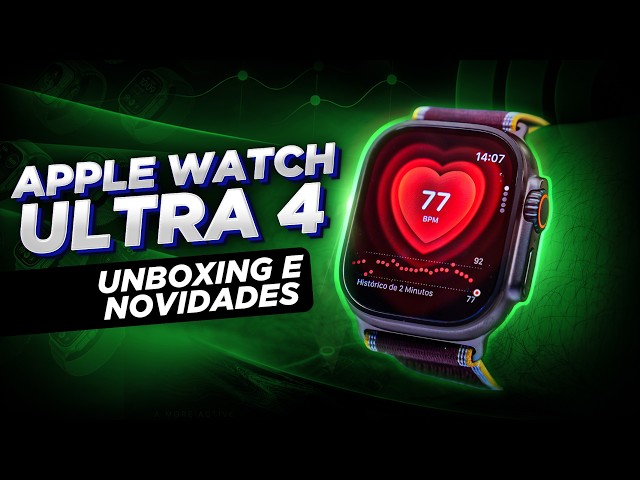 Apple Watch ULTRA 4: Unboxing e Hands On!