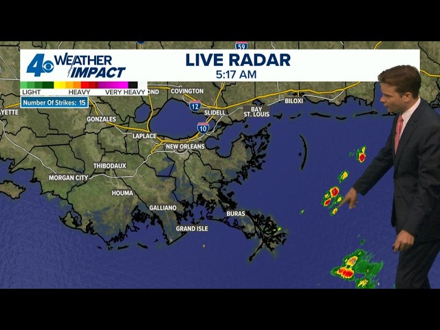 New Orleans Weather: Small cold front to come, high temperatures to remain