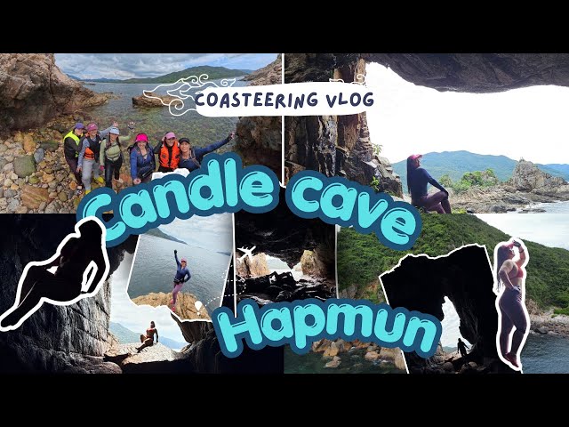 Coasteering the landmark known as Candle Cave in Hapmun full guide