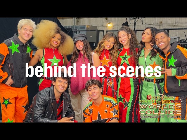 behind the scenes WORLDS COLLIDE TOUR DRESS REHEARSAL! ⭐️