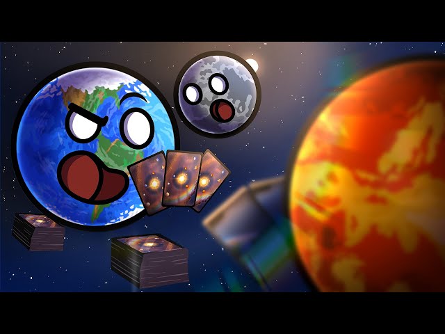 Planets play a Space Card Game!?