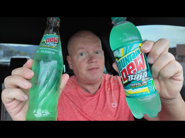 Mountain Dew Baja Blast Real Sugar Review