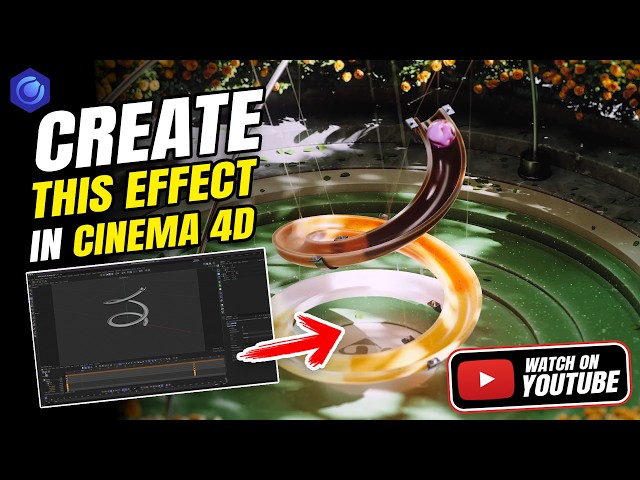 How to Create a Hypnotic Marble Slide Animation in Cinema 4D