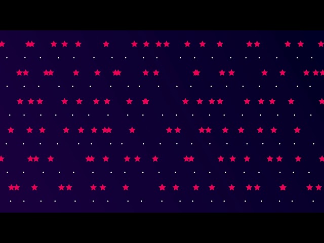 Cyberpunk Stars Grid VJ Loop | Royalty Free Background | Abstract no copyright video stock footage