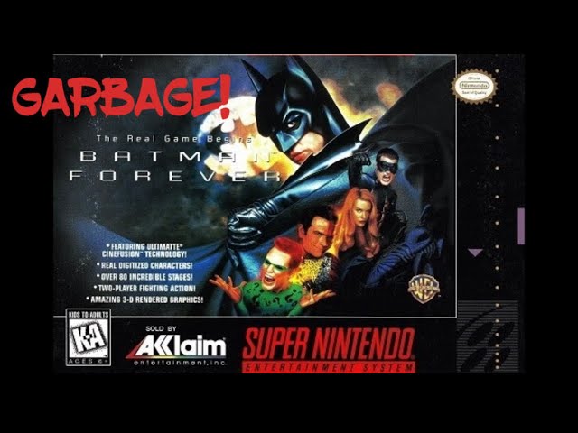 Batman Forever: Garbage Forever, SNES