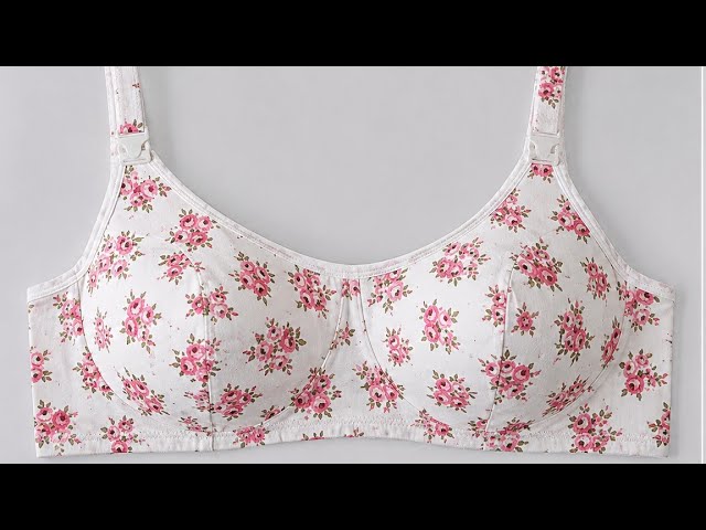 How to make this professional designer cotton blouse bra