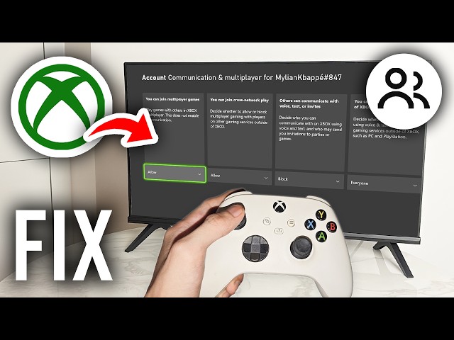 How To Fix Can't Join Multiplayer Games On Xbox Series X/S - Tutorial