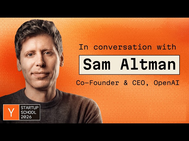 Sam Altman: "Never a Better Time to Do a Startup"