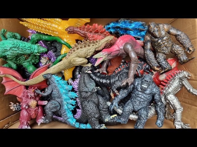 Hunting Godzilla Monster Universe Toy ASMR Collection Review