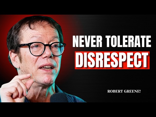 How Powerful People Handle Disrespect | Robert Greene Motivational Speech
