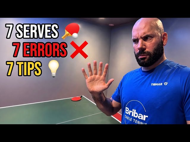 STOP Making These Serving Errors 🛑 Improve Your Table Tennis Serve with these Tips 💡