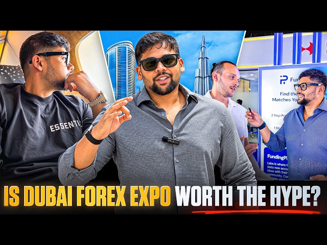 Dubai Forex Expo 2026 Vlog | Business Class, Prop Firms & Trader Meetups!