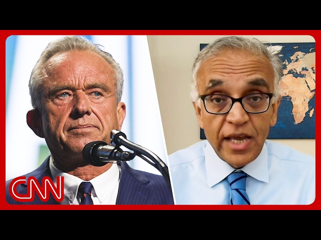 Doctor reacts to RFK Jr.'s anti-vax speech amid measles outbreak