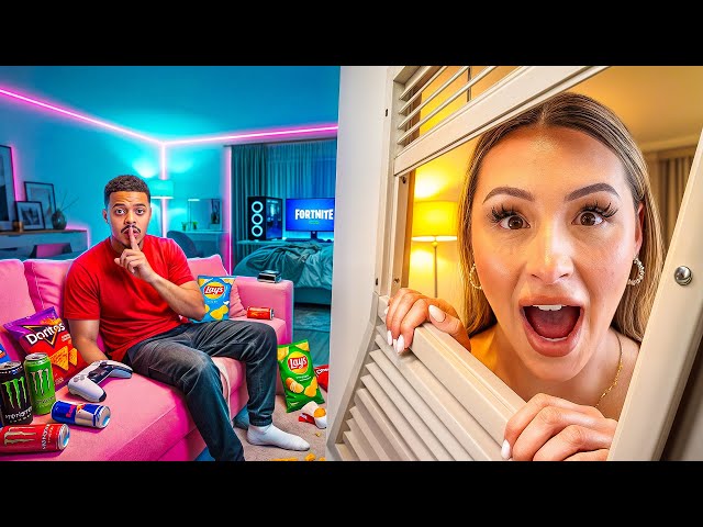 I Built A SECRET ROOM To Hide From MY WIFE…