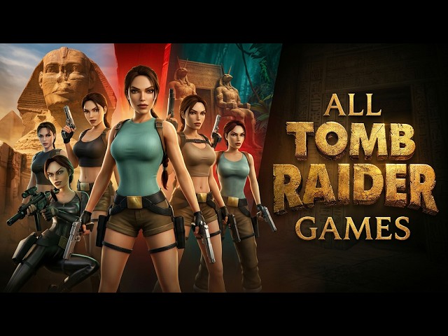 ALL TOMB RAIDER GAMES 24/7 LIVE | Full Playthroughs