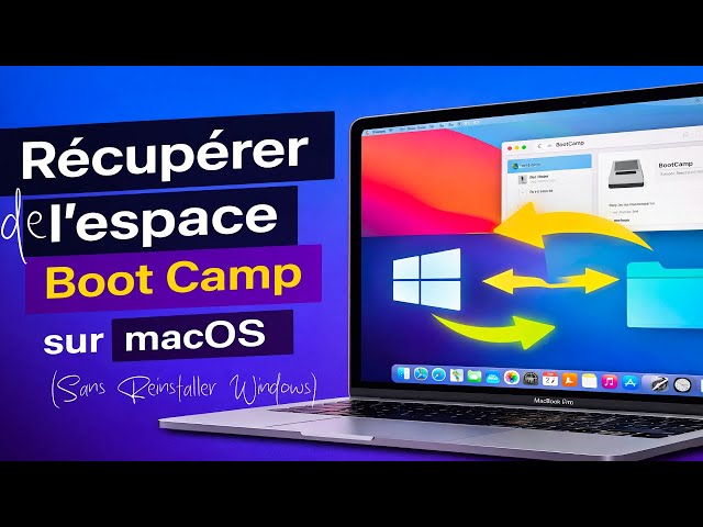 Diminuer l’espace Boot Camp sans réinstaller Windows