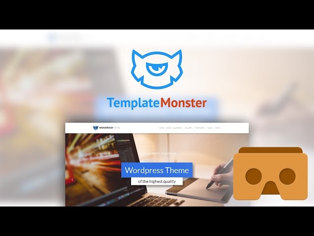 VR Video: Monstroid WordPress Theme