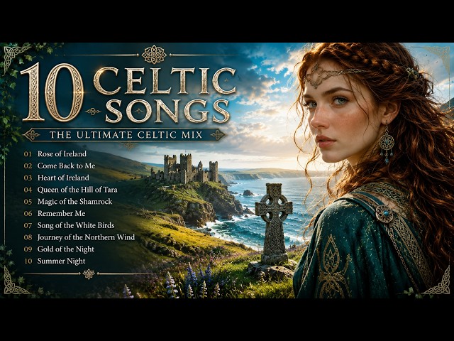 🍀 10 Celtic Songs That Will Touch Your Soul | Beautiful Irish Music Mix