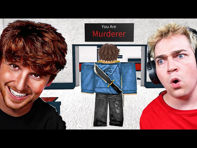 MM2 WITH YOUTUBERS.. (HILARIOUS)