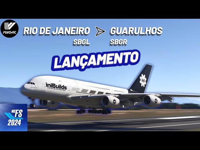 LANÇAMENTO AIRBUS A380 da INIBUILDS para o FLIGHT SIMULATOR 2024 🔥