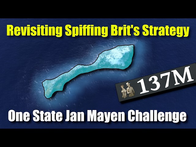 Revisiting Spiffing Brit's One State Jan Mayen Challenge in Victoria 3 - (LIVE)