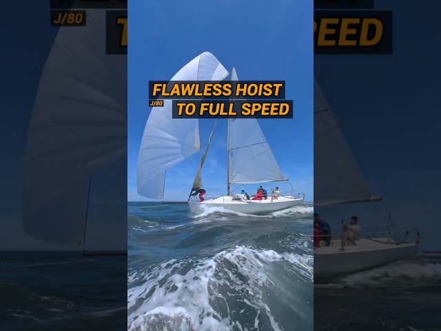 Full Send! 🚀 ESP 1361 Nails Offset Hoist and Accelerates #sailing