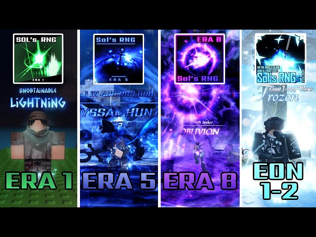 EVERY SOL'S RNG UPDATE | Roblox Sol's RNG
