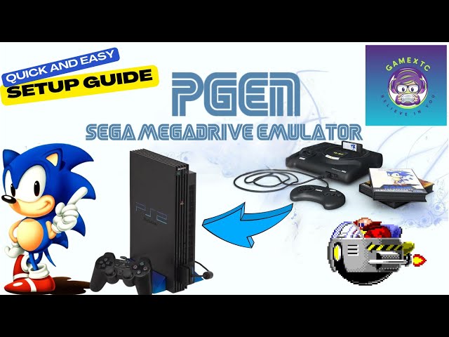Play Any Sega Genesis / Mega Drive Game on PS2 With The PGEN Emulator | FreeMCBoot Tutorial