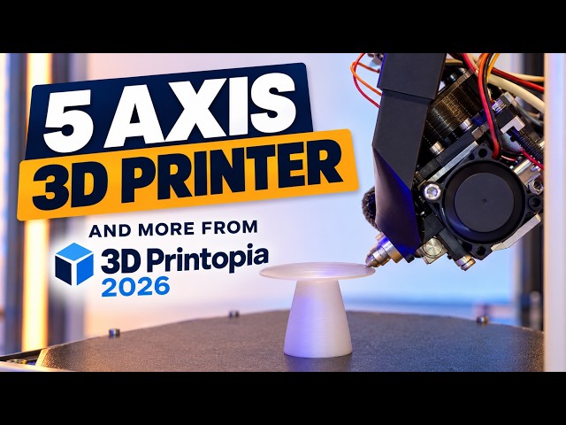 The Coolest Things I Saw at 3D Printopia 2026.