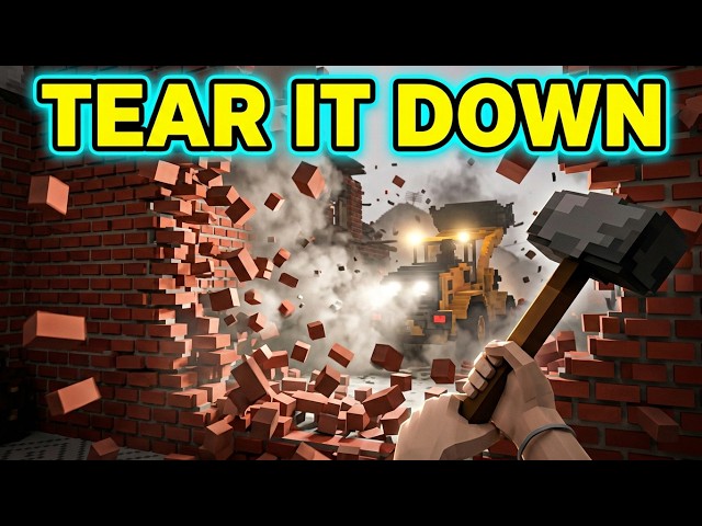 Tear All Reality Down in Teardown VR Mod - 6DOF Motion Controls, Synchronized Stereo, Drive BTW