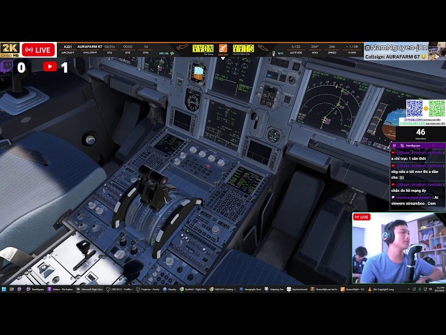 Decelerated Approach into Ho Chi Minh City 😋, Tried my best Thrusts Idle before 1000ft AGL