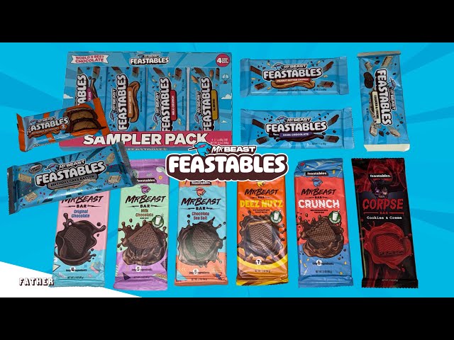 Mr Beast Feastables Chocolate Review | Old vs. Current Versions
