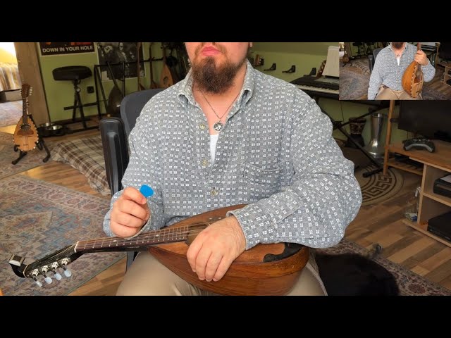 Tattaglia Theme (alternate version)  - The Godfather The Game - Mandolin lesson