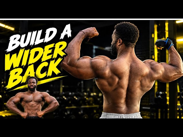 WANT A WIDER BACK? TRY THIS WORKOUT! 🔥 | BACK WORKOUT LIVE